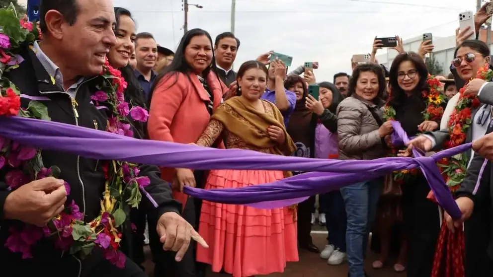 En La Paz inauguran la Ciudad de la Mujer, un espacio de apoyo, servicios y oportunidades económicas
