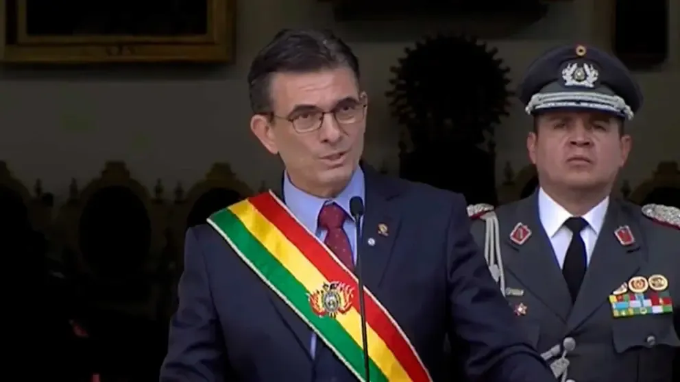 Rodrigo Paz, presidente de Bolivia.
