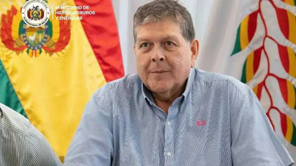 El ministro de Hidrocarburos y Energías, Marcelo Blanco.&nbsp;