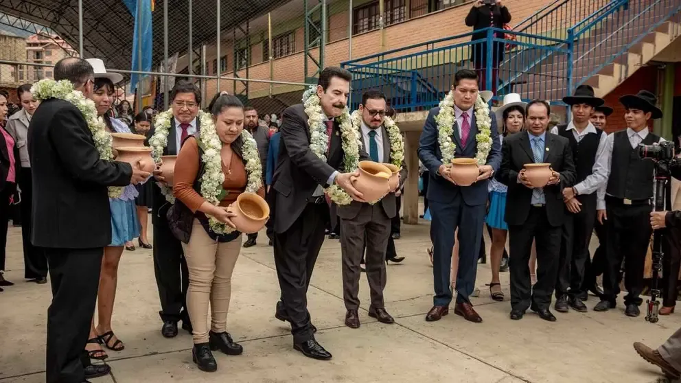 Alcaldía de Cochabamba destina Bs 55 millones a la ampliación de unidades educativas