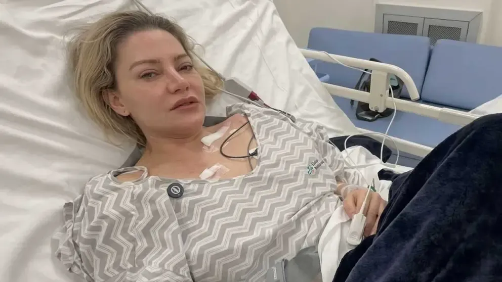Nadia Beller recibe el alta médica y abandona el hospital con resguardo policial