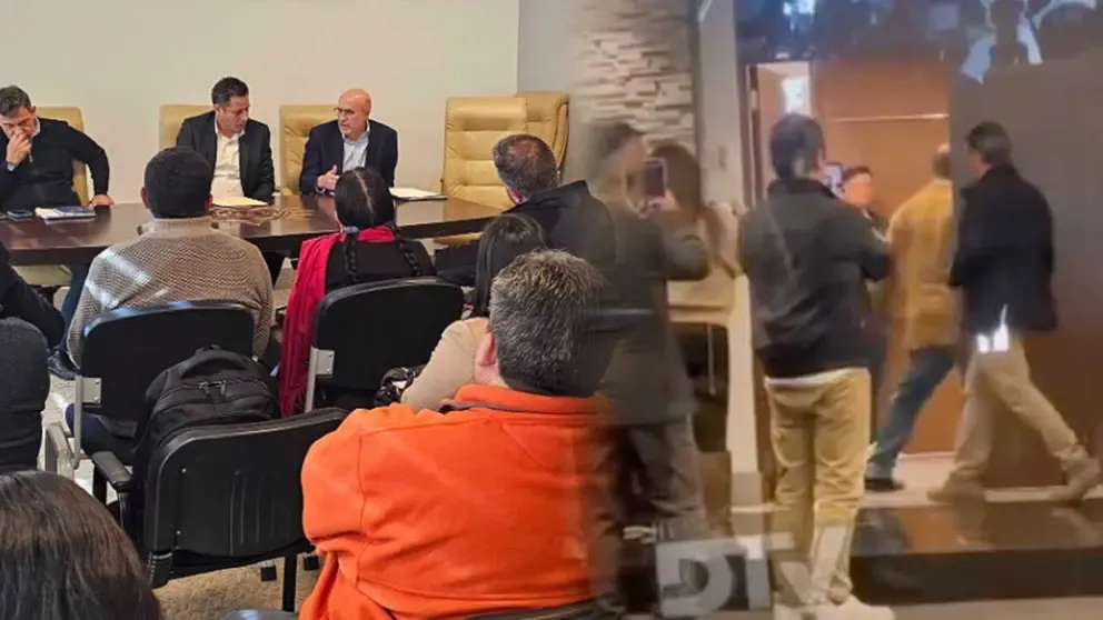 Paz participa de la reunión convocada por Lara a fin de buscar salidas