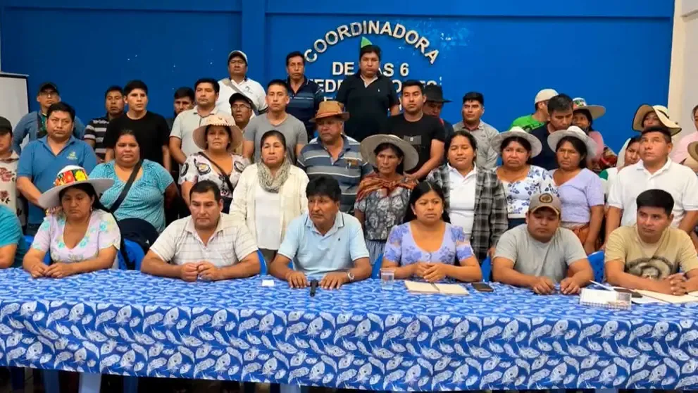Evismo anuncia marcha contra las “políticas neoliberales”